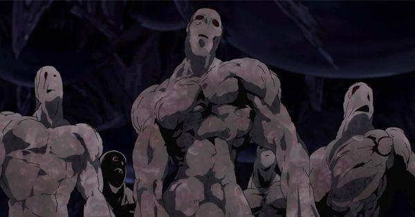 Melzagard, monster yang ditaklukan para hero rank-S  ( Dok. Madhouse / One Punch Man )