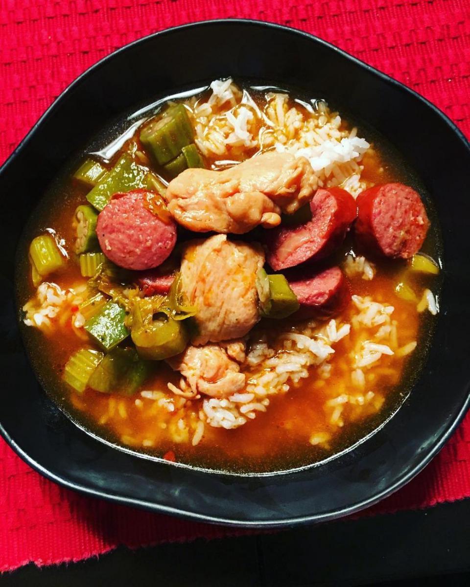 Louisiana style chicken soup (instagram.com/garagebox)