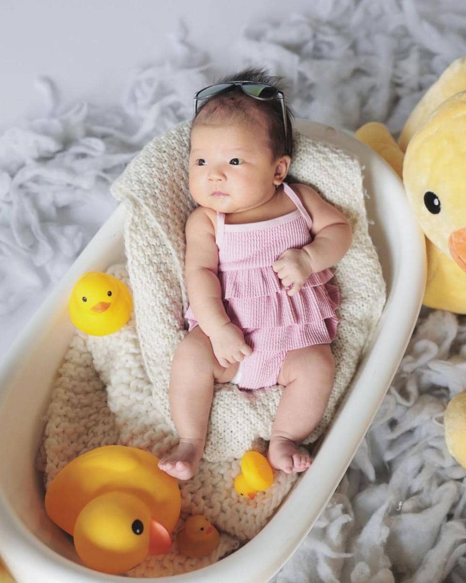 potret baby Austine (instagram.com/devinahermawan)