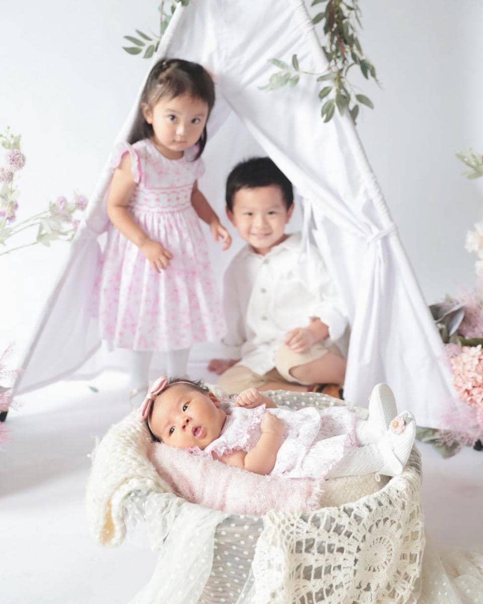 potret baby Austine (instagram.com/devinahermawan)