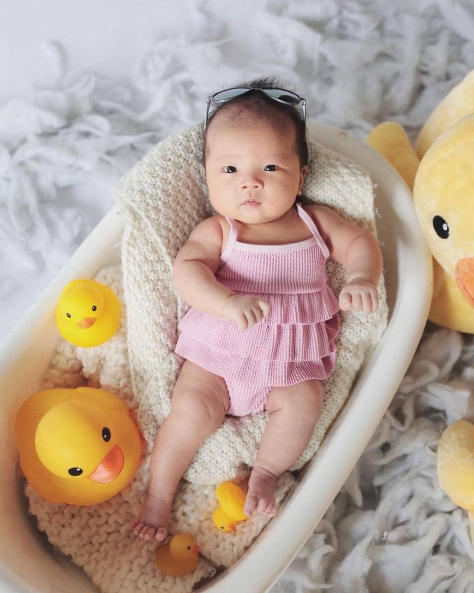 potret baby Austine (instagram.com/devinahermawan)