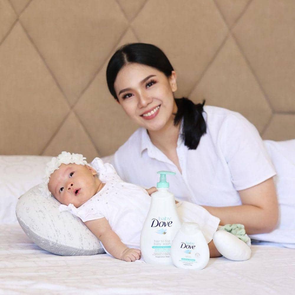 potret baby Austine (instagram.com/devinahermawan)
