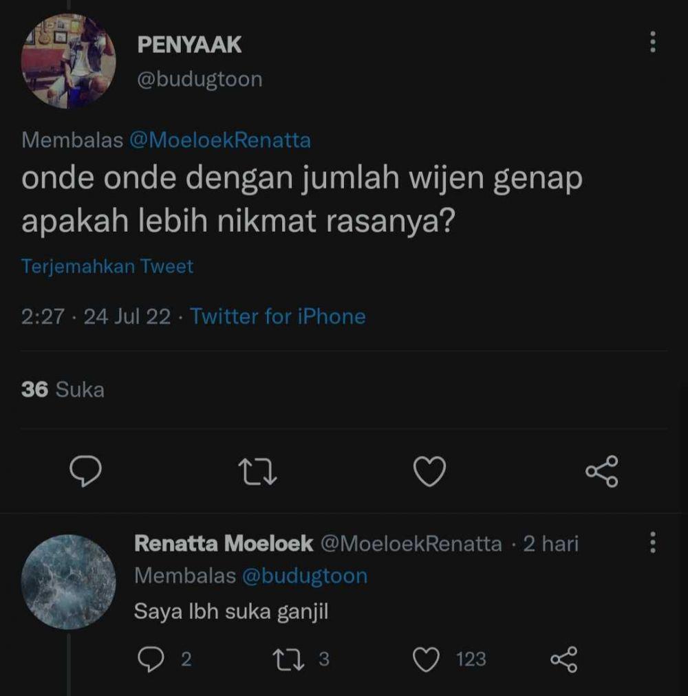 tanya jawab Chef Renatta di twitter (twitter.com/budugtoon)