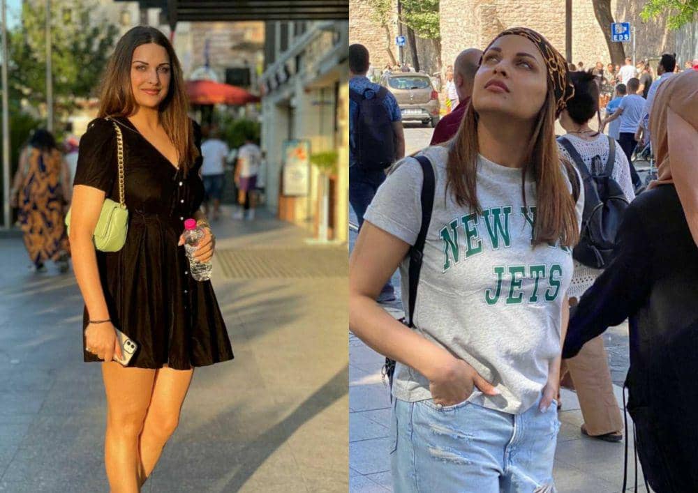 Doyan Pelesiran, 9 Potret Artis India Himanshi Khurana di Turki