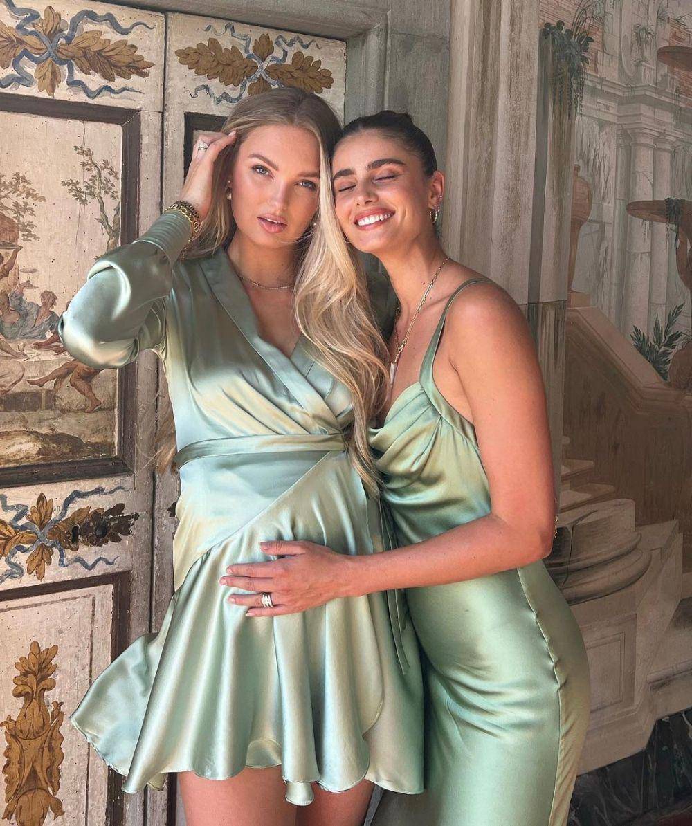 Romee Strijd dan Taylor Hill (instagram.com/romeestrijd)