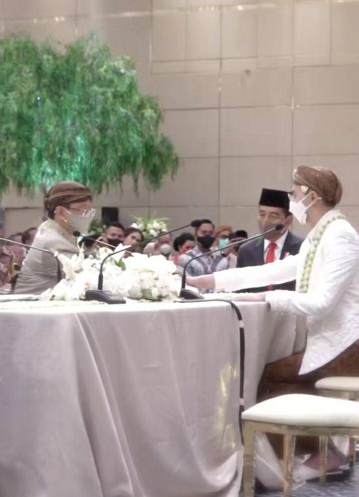 Potret akad nikah Lukman dan Windy. Instagram.com/smindrawati