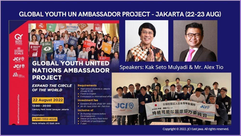 JCI East Java kirimkan 22 Siswa ke Program Duta Muda Global PBB & JCI