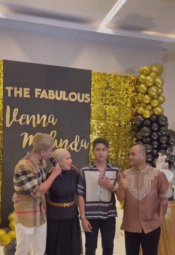 pesta ultah Venna Melinda (instagram.com/athallanaufal7)