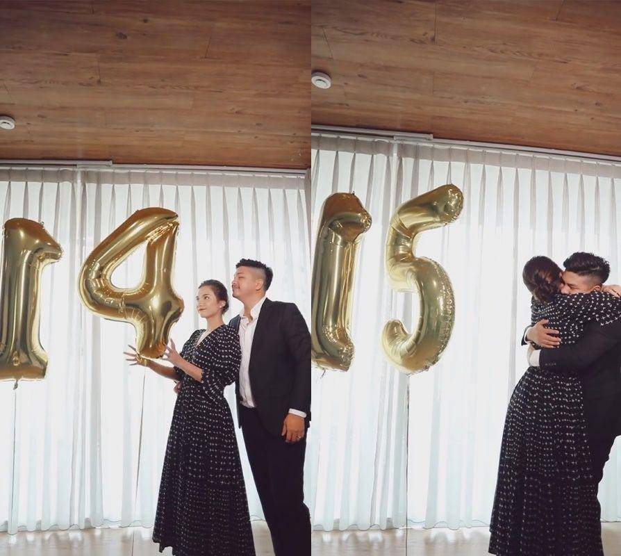 Chelsea Olivia dan Glenn Alienskie anniversary ke-15 (instagram.com/glennalinskie)