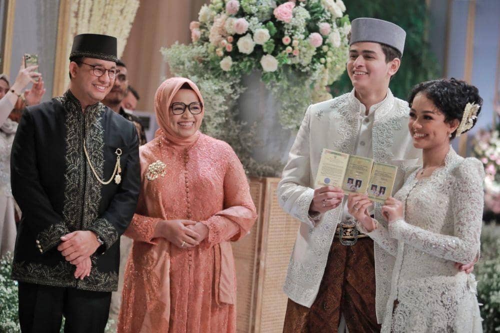 Pernikahan putri sulung Anies Baswedan, Mutiara Annisa Baswedan, di Ancol Jakarta Utara, Jumat (29/7/2022). (dok. IDN Times/Istimewa)
