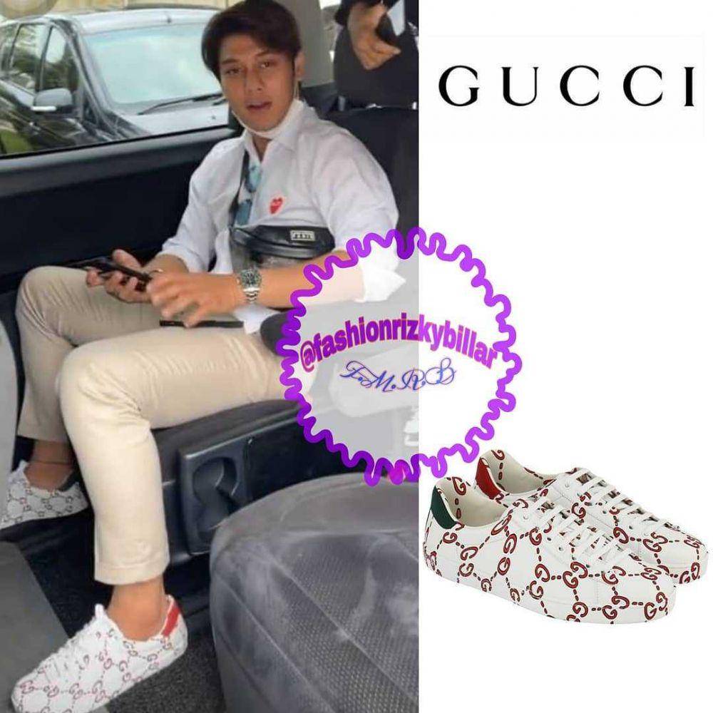 harga sepatu Rizky Billar (instagram.com/fashionrizkybillar)