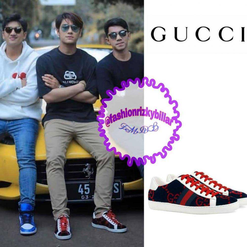 harga sepatu Rizky Billar (instagram.com/fashionRizkyBillar