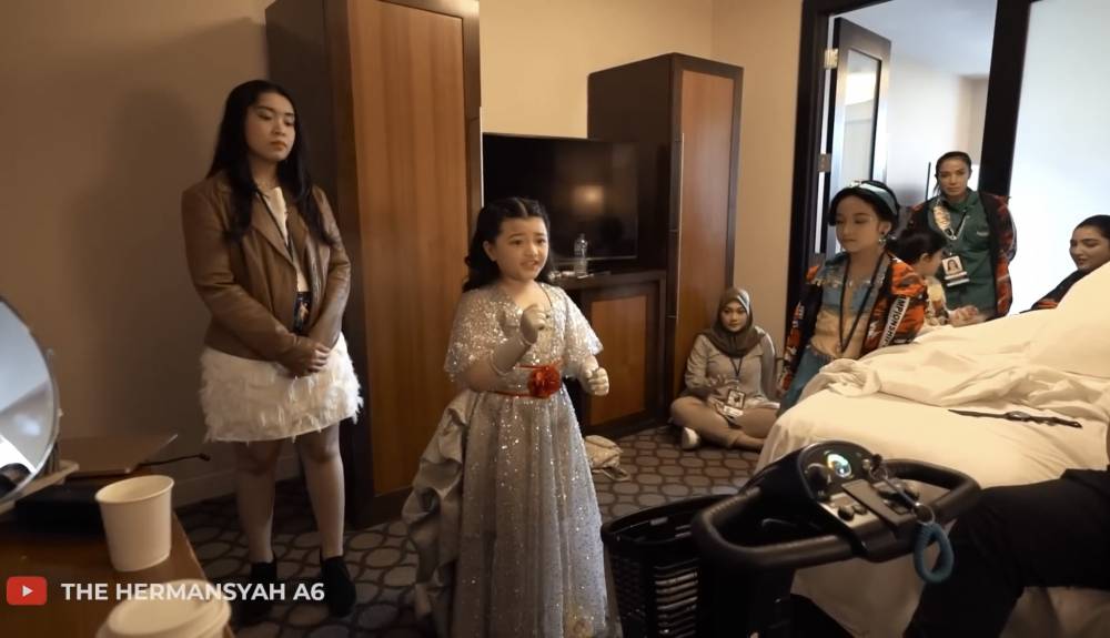 momen Arsy ikut audisi WCOPA 2022 (youtube.com/TheHermansyahA6World)