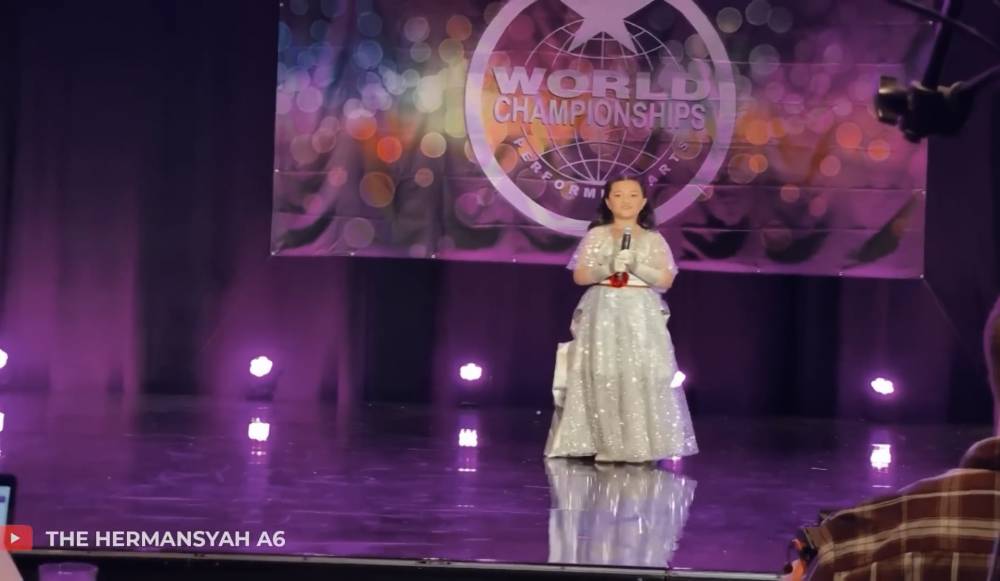momen Arsy ikut audisi WCOPA 2022 (youtube.com/TheHermansyahA6World)