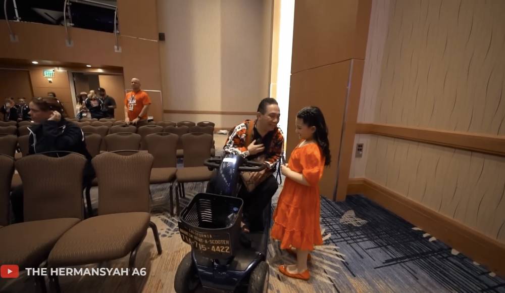 momen Arsy ikut audisi WCOPA 2022 (youtube.com/TheHermansyahA6World)