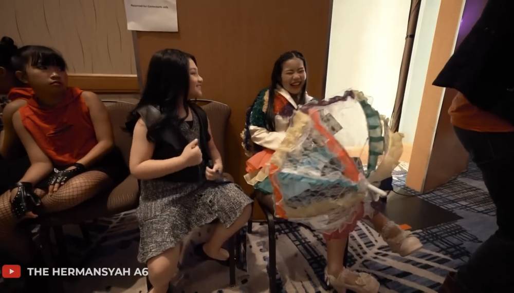 momen Arsy ikut audisi WCOPA 2022 (youtube.com/TheHermansyahA6World)