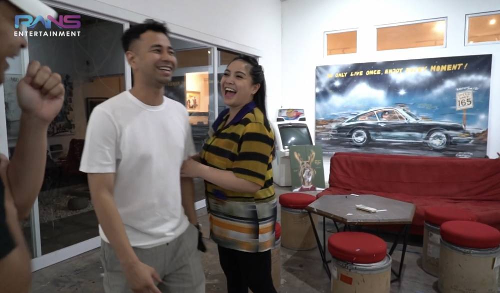 momen Gigi minta tas Hermes dilukis (youtube.com/RANS Entertainment)