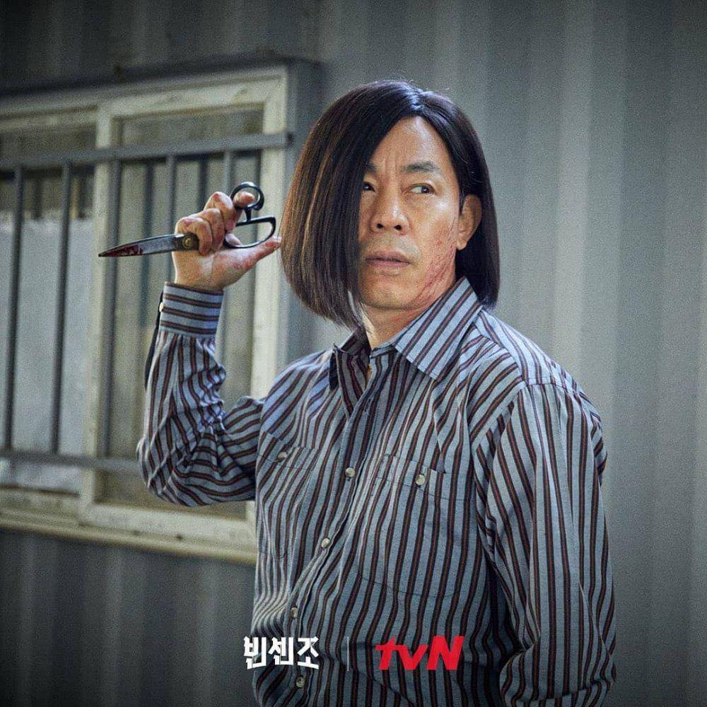 Choi Duk Moon pemeran Tak Hong Sik di Kdrama Vincenzo (Dok.tvN)