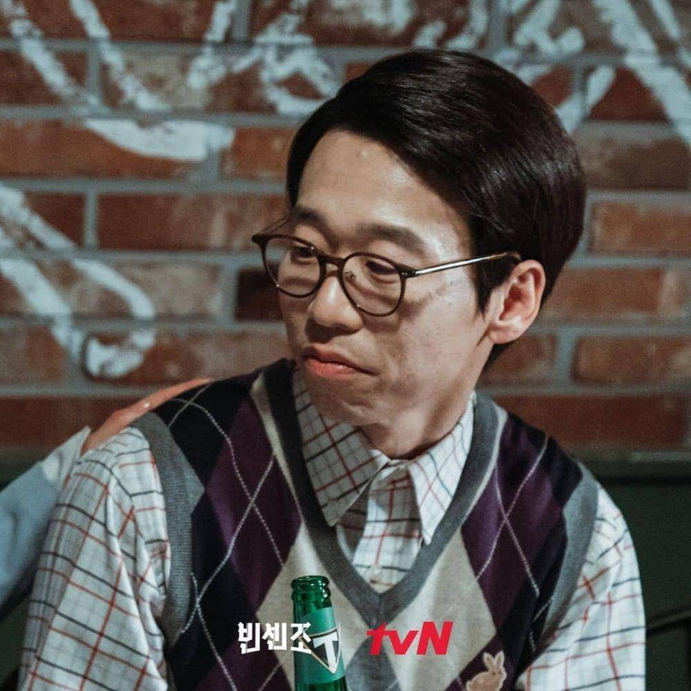 Yoon Byung Hee pemeran Nam Joo Sung di Kdrama Vincenzo (Dok.tvN)