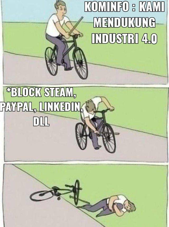 meme warganet marah ke Kominfo (twitter.com/irgelexix)