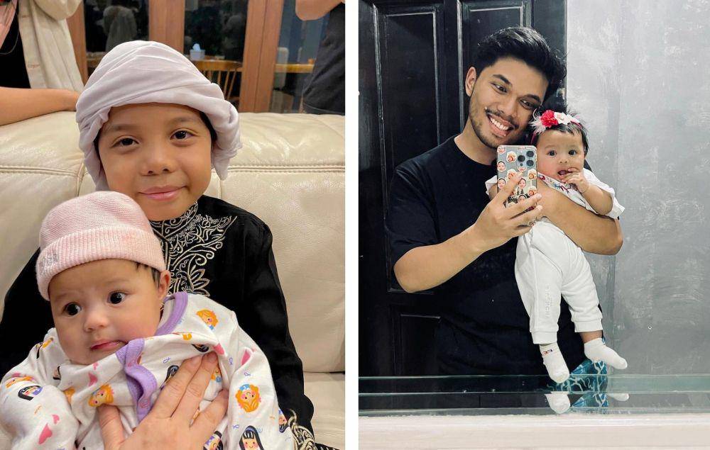 potret Ameena Hanna Nur Atta dan om (instagram.com/qahtanhalilintar | instagram.com/thariqhalilintar)