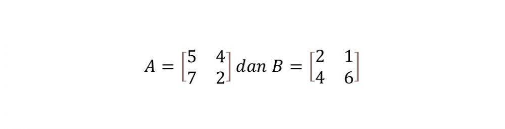contoh soal transpose matriks