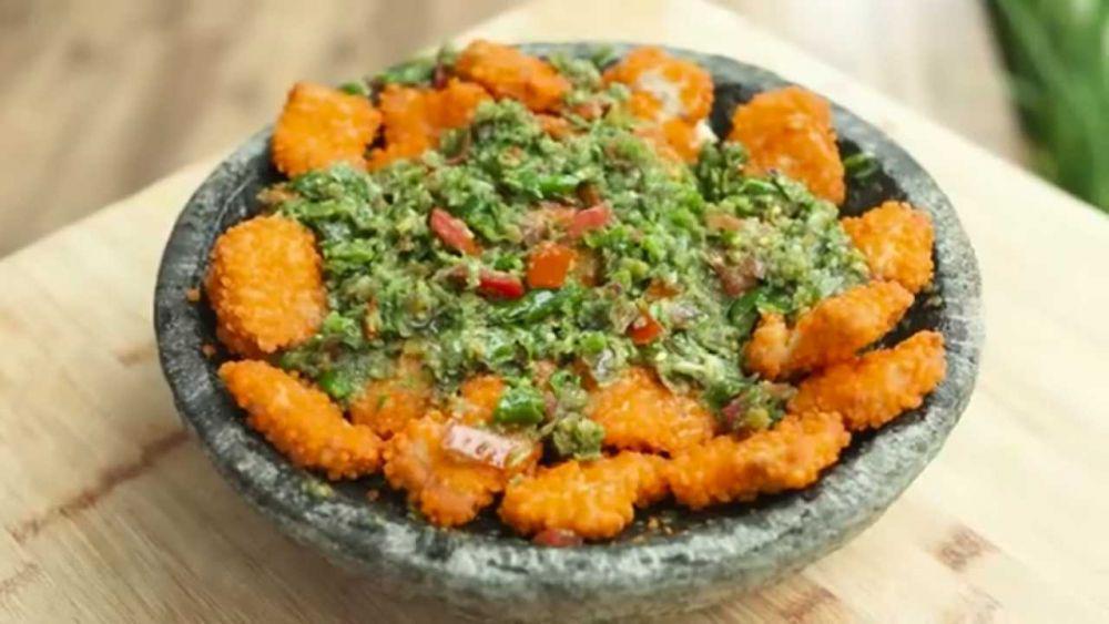 Resep Nugget Geprek Sambal Pecak ala Devina Hermawan