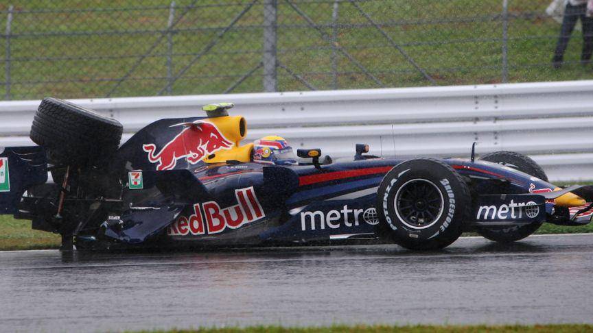 Mark Webber pada GP Jepang 2007. (formula1.com)