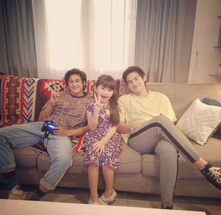 Potret Graciella Abigail bersama Antonio Blanco dan Irzan Faiq (instagram.com/graciellaabigail)
