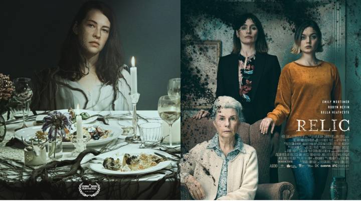 Poster film The Feast dan Relic (ifcfilms/the feast | ifcfilms/ relic)