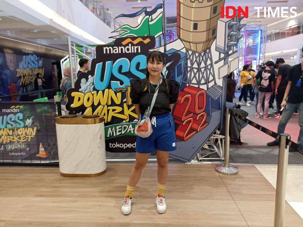 Urban Sneaker Society (USS) kembali mengadakan event USS Downtown Market di Kota Medan, pada tanggal 29 sampai 31 Juli 2022. (IDN Times/Masdalena Napitupulu)