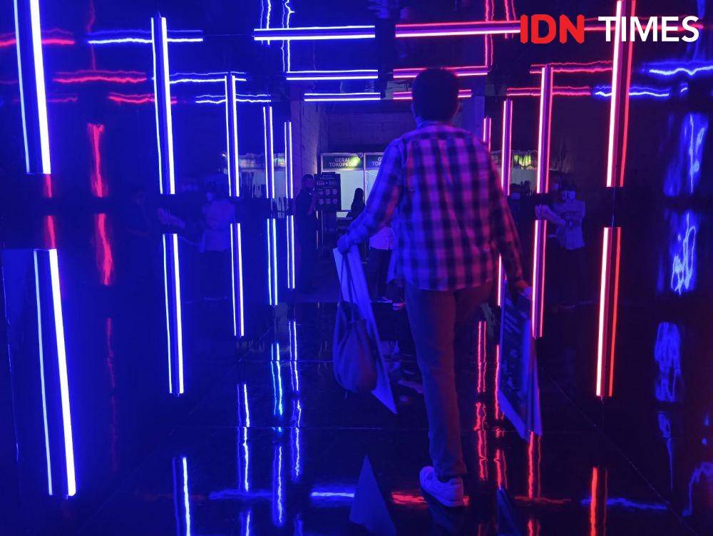 Urban Sneaker Society (USS) kembali mengadakan event USS Downtown Market di Kota Medan, pada tanggal 29 sampai 31 Juli 2022. (IDN Times/Masdalena Napitupulu)