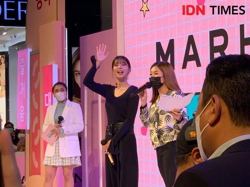 fan meeting Seol In Ah di Jakarta 2022 (dok. IDN Times/Zahrotustianah)