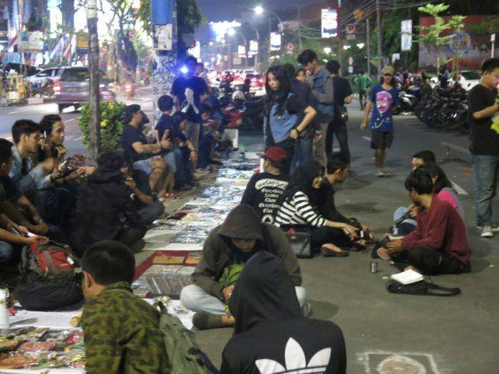 Komunitas Pasar Sabtu pada tahun 2016 di Makassar, Sulawesi Selatan. (dok.Pasar Sabtu)