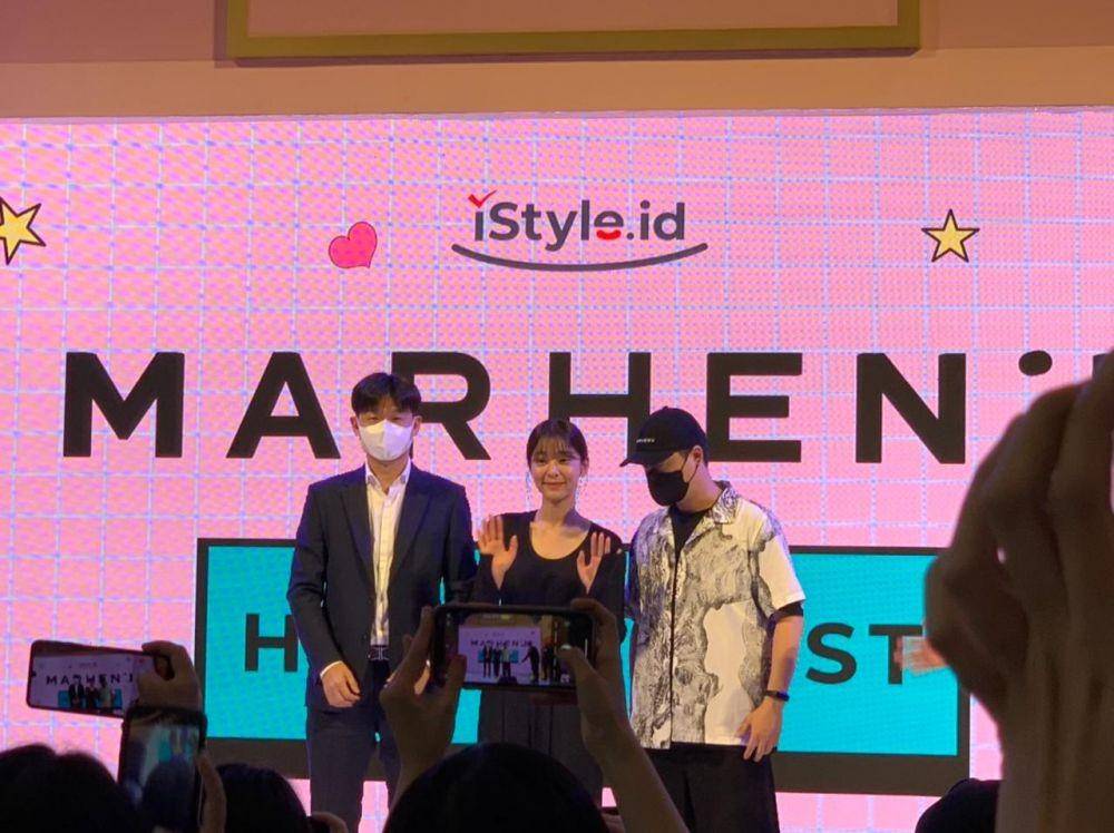 Fan meeting Seol In Ah bersama iStyle.id, Marhen J Hallyu Festival, di Jakarta (dok. IDN Times/Zahrotustianah)