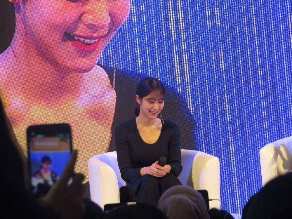 Fan meeting Seol In Ah bersama iStyle.id, Marhen J Hallyu Festival, di Jakarta (dok. IDN Times/Deti Mega Purnamasari)