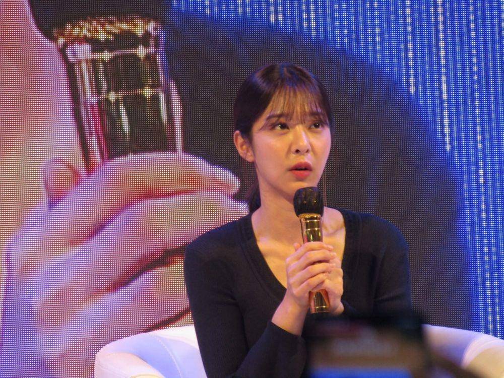 Fan meeting Seol In Ah bersama iStyle.id, Marhen J Hallyu Festival, di Jakarta (dok. IDN Times/Deti Mega Purnamasari)
