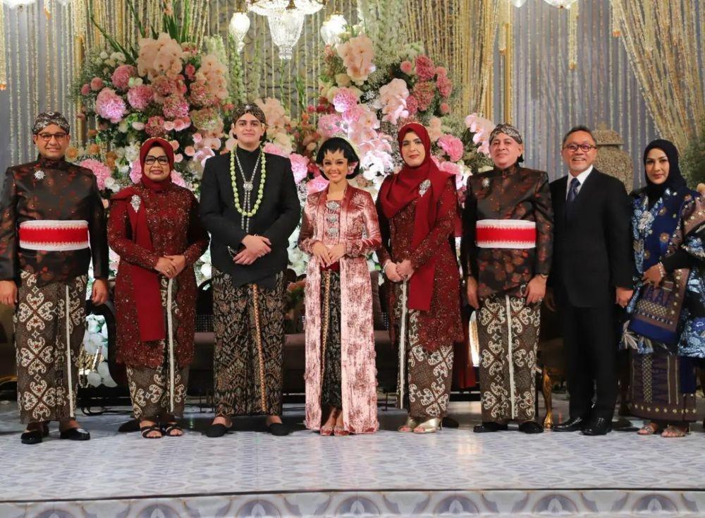 Resepsi pernikahan anak Anies Baswedan (Instagram.com/zul.hasan)