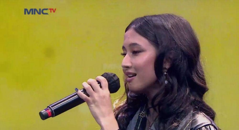 potret Keisya Levronka tampil di Rising Star Dangdut (youtube.com/Rising Star Dangdut)