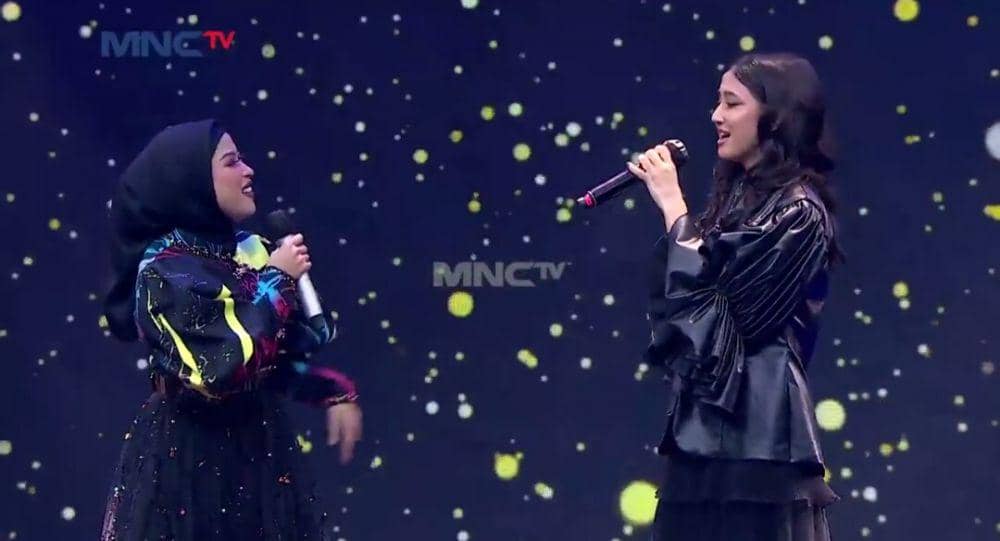 potret Keisya Levronka tampil di Rising Star Dangdut (youtube.com/Rising Star Dangdut)