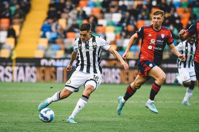 Nahuel Molina saat membela Udinese (instagram.com/naheulmolina35)