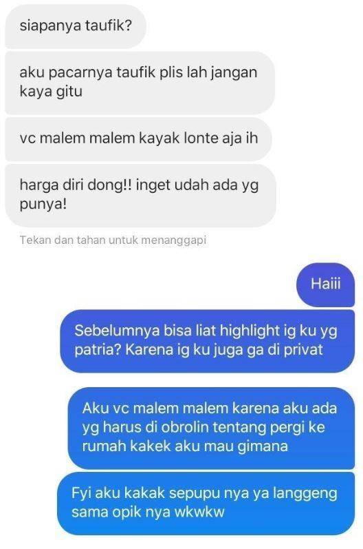 chat ketahuan selingkuh (instagram.com/recehqq.id)