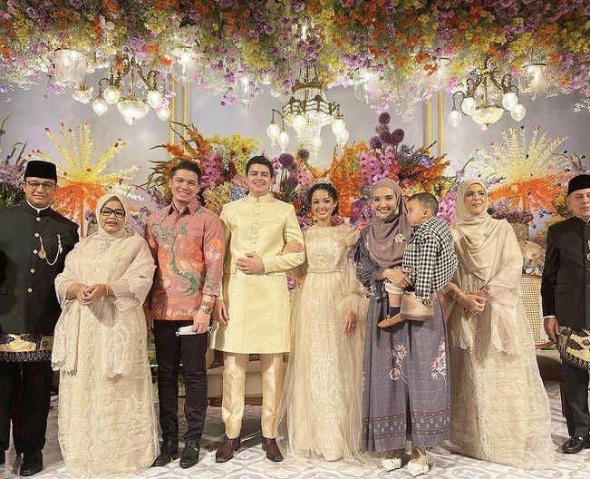 10 Potret Tamu Artis di Resepsi Hari Ketiga Mutiara Baswedan