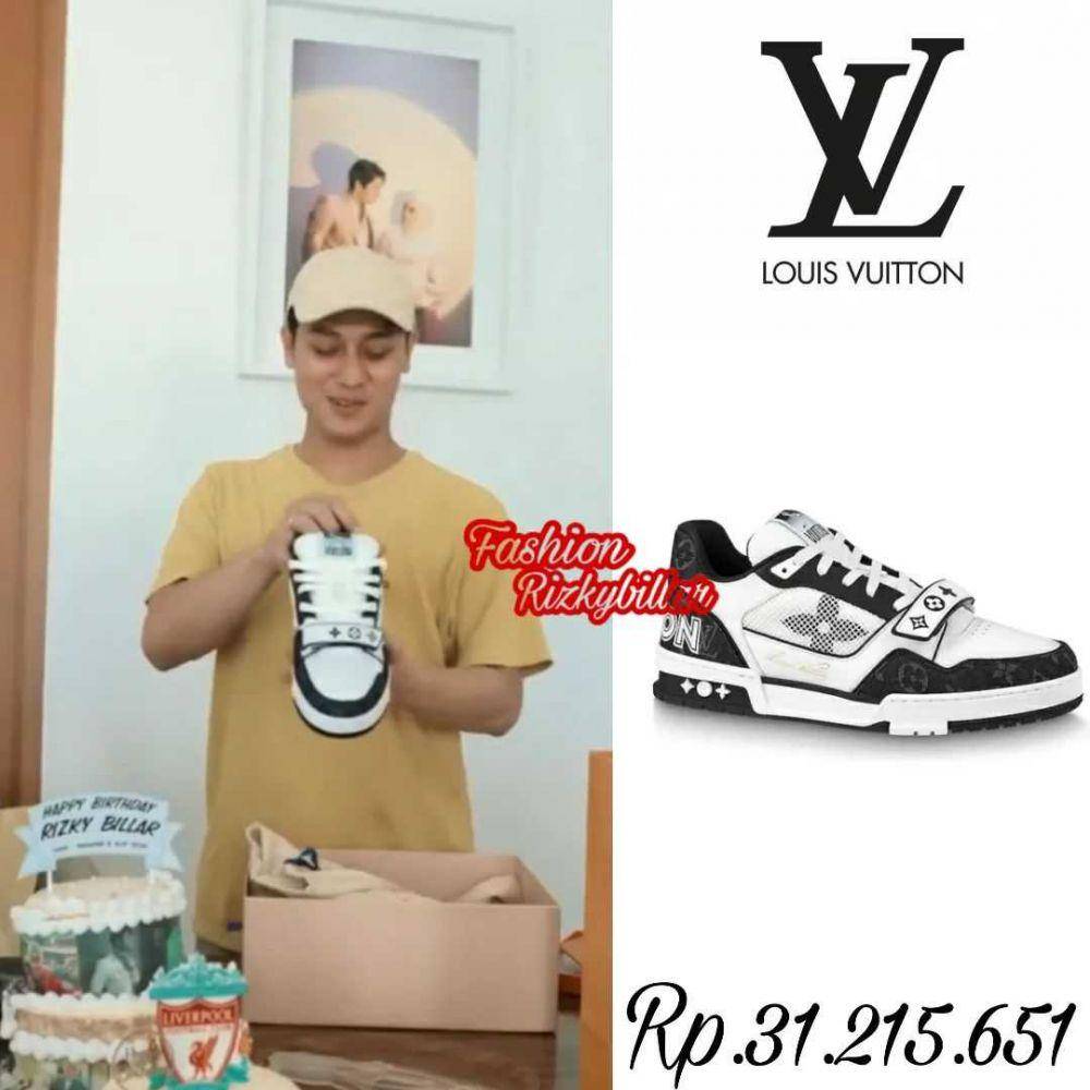 harga sepatu Rizky Billar (instagram.com/fashionrizkybillar)