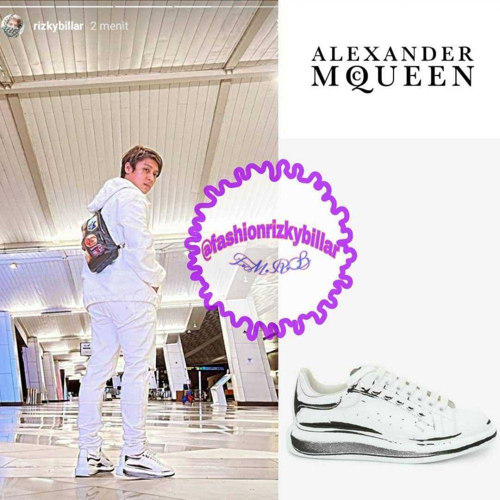 harga sepatu Rizky Billar (instagram.com/fashionrizkybillar)