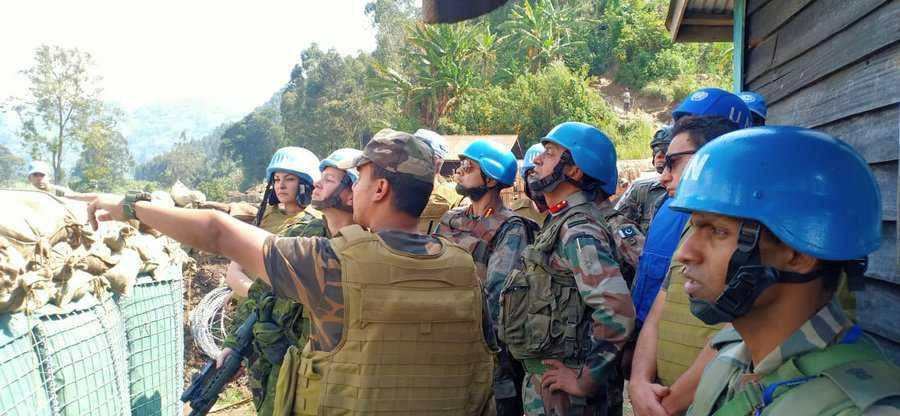 Pasukan perdamaian PBB di RD Kongo. (Twitter.com/MONUSCO)
