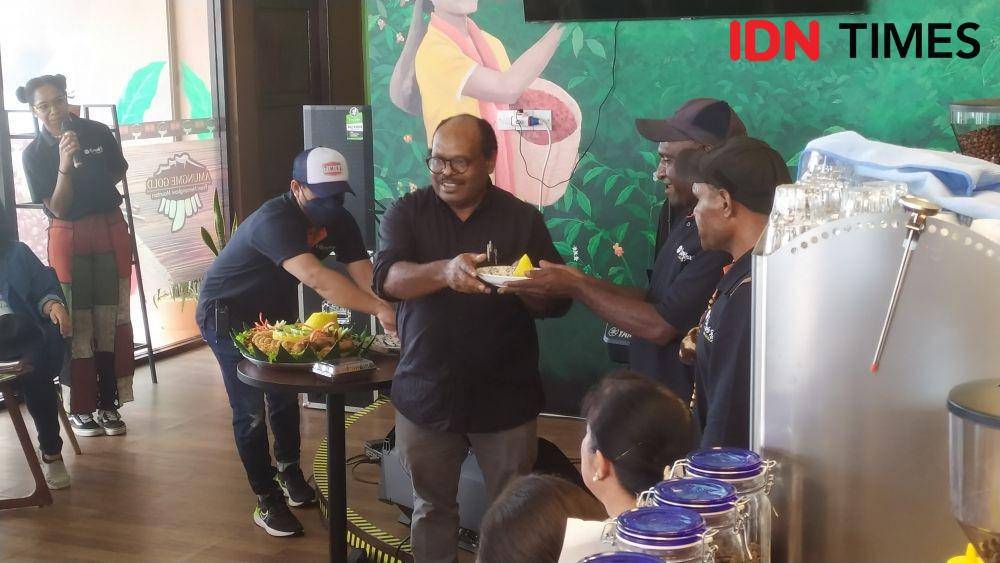 Vice President Community Development PT Freeport Indonesia Nathan Kum IDN Times/ Ricky Lodar