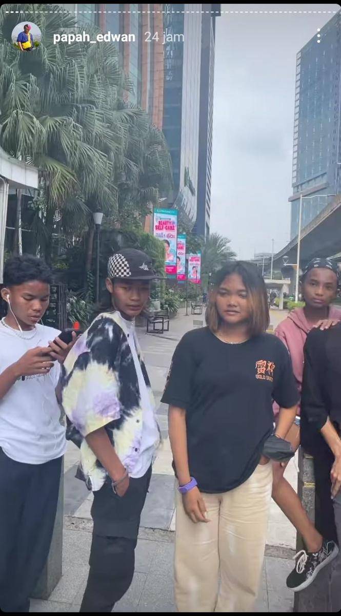 potret Bonge cs (instagram.com/papah_edwan)