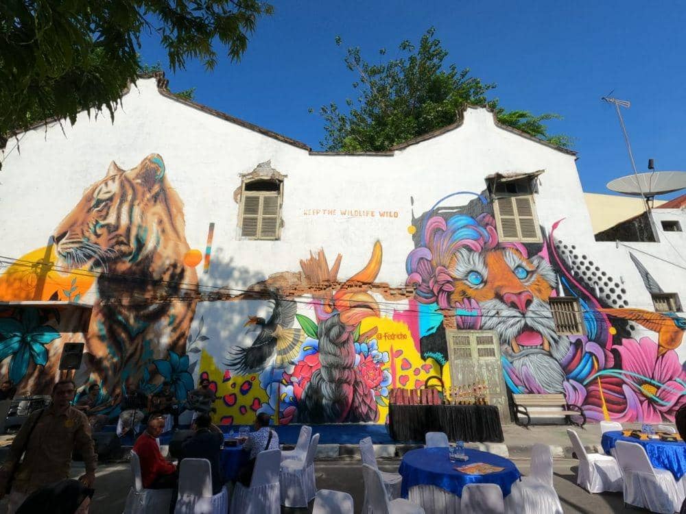 International Tiger Day 2022, Menolak Kepunahan Harimau Lewat Mural