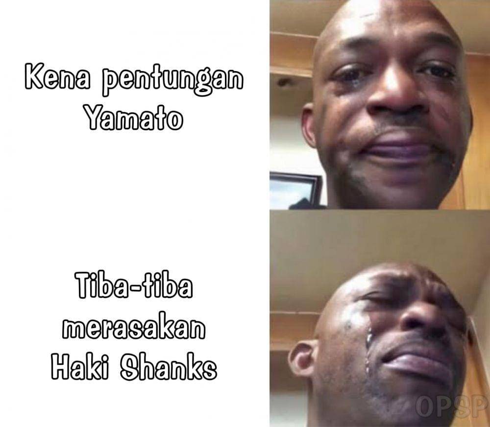 Nasib Aramaki di dua bab terbaru One Piece sejauh ini ( Dok. facebook.com/Hamim Sinkaf D Egon)